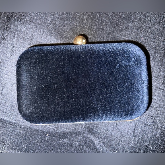 Party clutch in blue and white - Picture 2 of 7